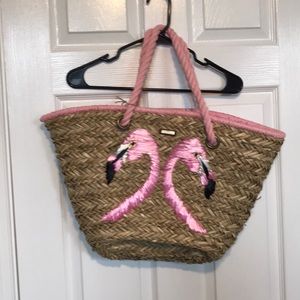 Sun snd Sand Accessories NWT Flamingo Beach Bag